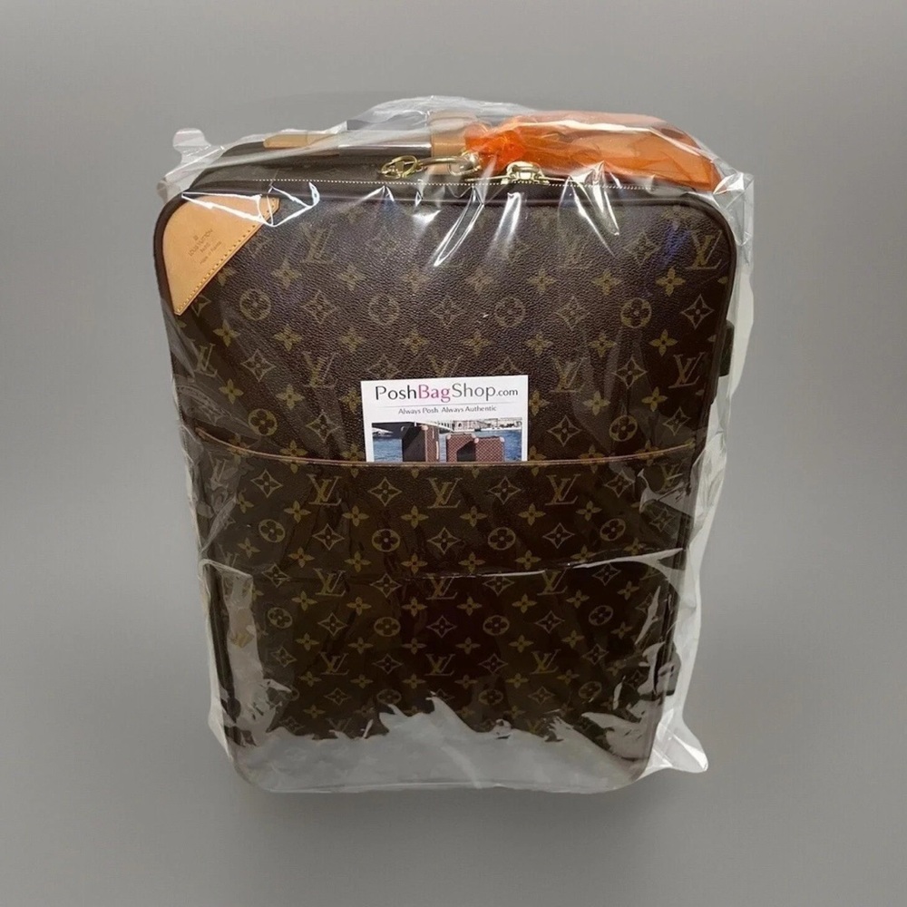 Louis Vuitton Pegase 55 Monogram Suitcase 💝 Excellent Classic Carry on - Picture 15 of 15